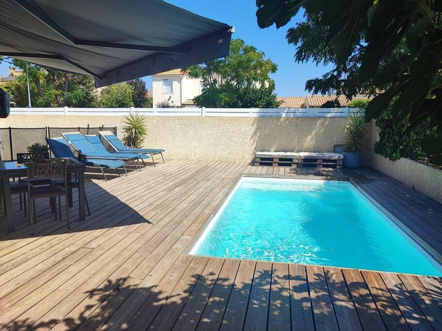 Villa Aigues Marines Pérols Kültér fotó